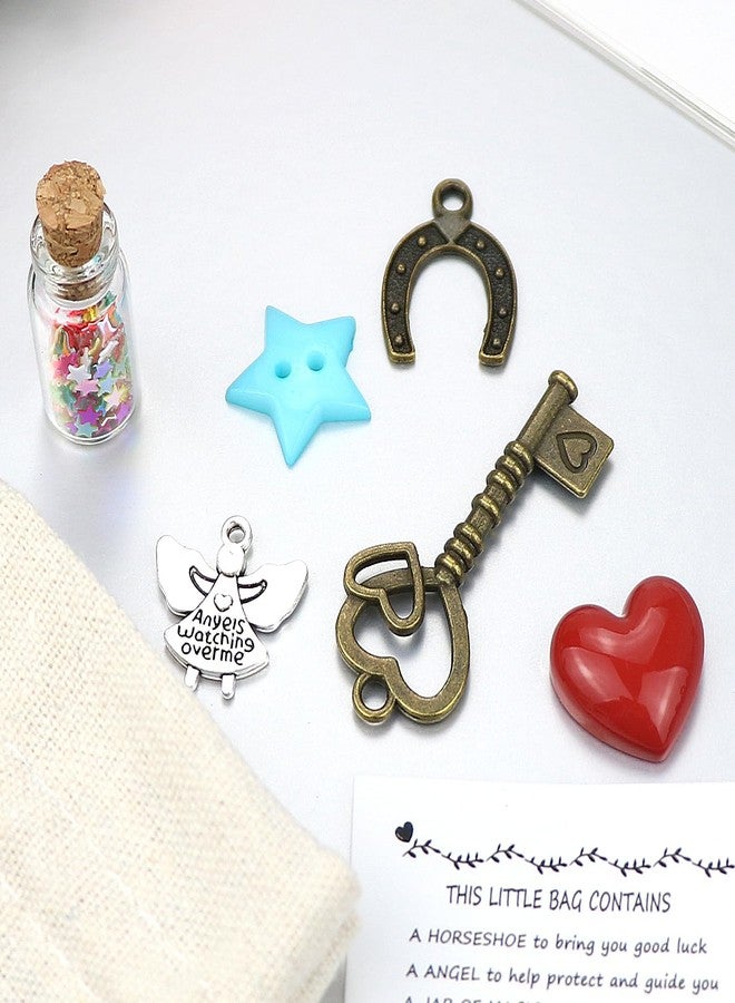 LUOKIFUR Good Luck Meaning Small Bag Accessory Gift Lucky Souvenir Friendship/Miss You Gift Good Luck in Examination positivity gift (good luck) - Image 3